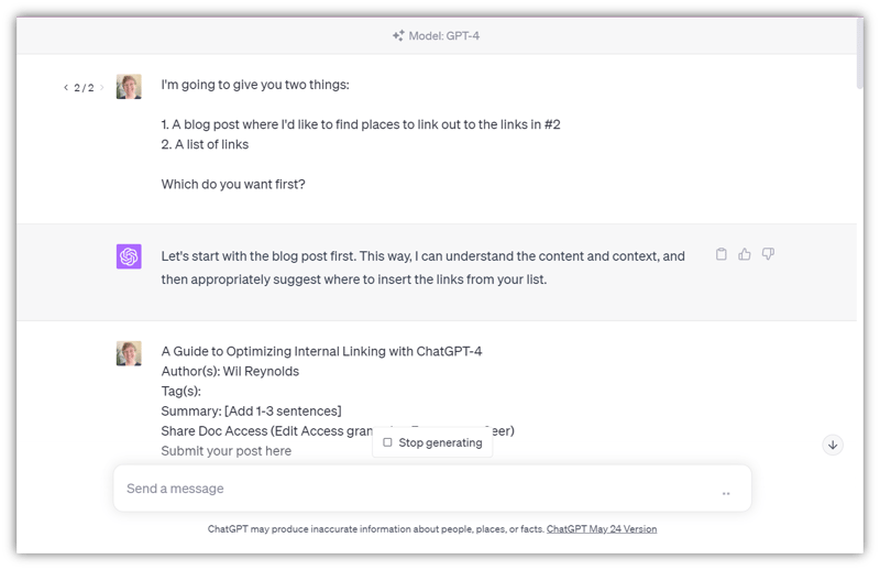 chatgpt prompt for comparing blog posts with competitors-1