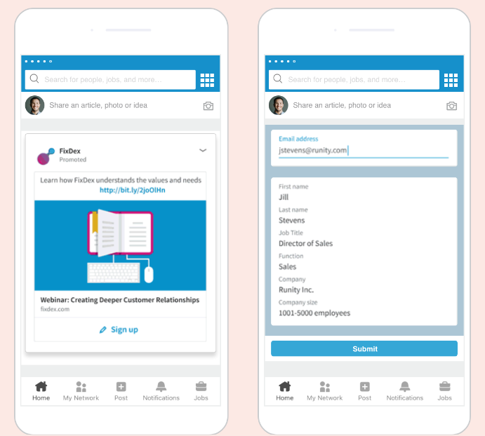 linkedin-lead-gen-form-on-mobile